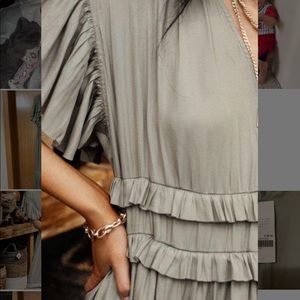 bohme willa ruffle dress